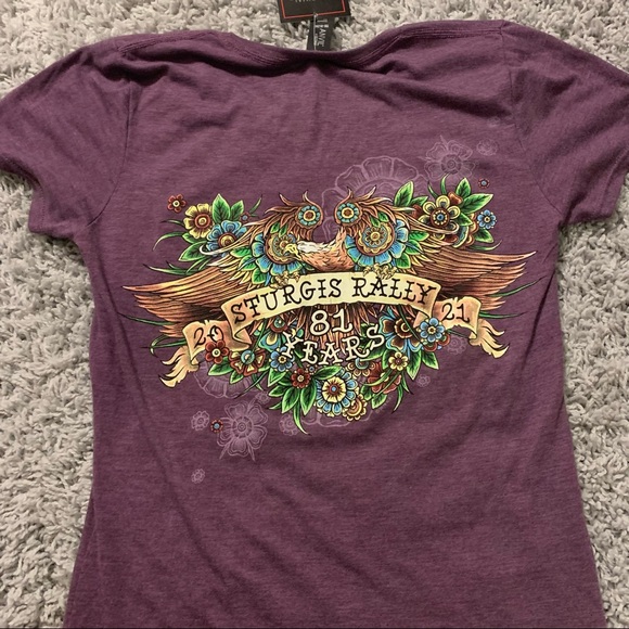 sturgis rally babydoll shirt - Picture 2 of 3